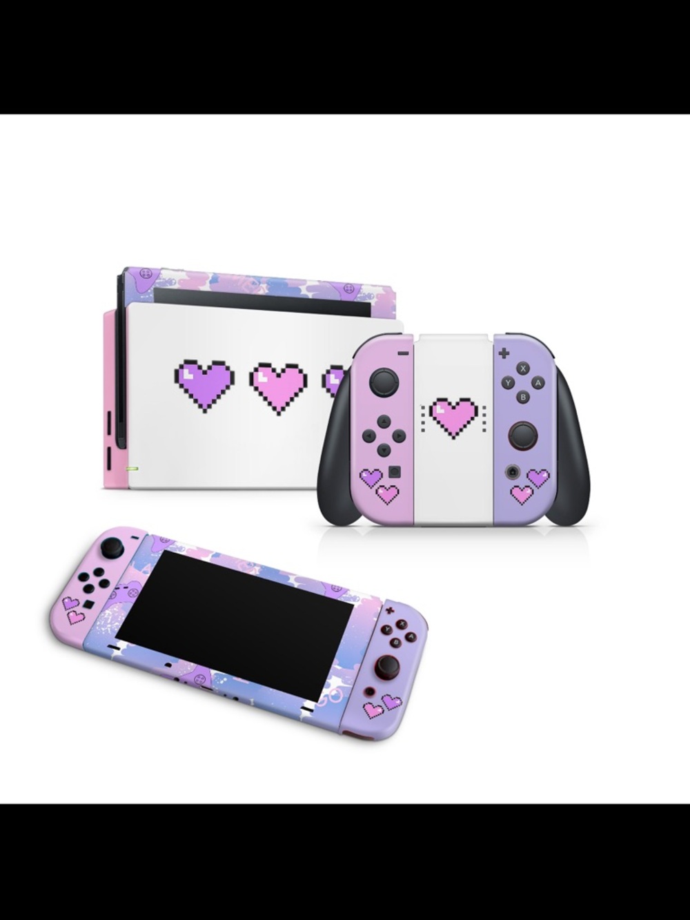Nintendo Switch Skin + case carrier